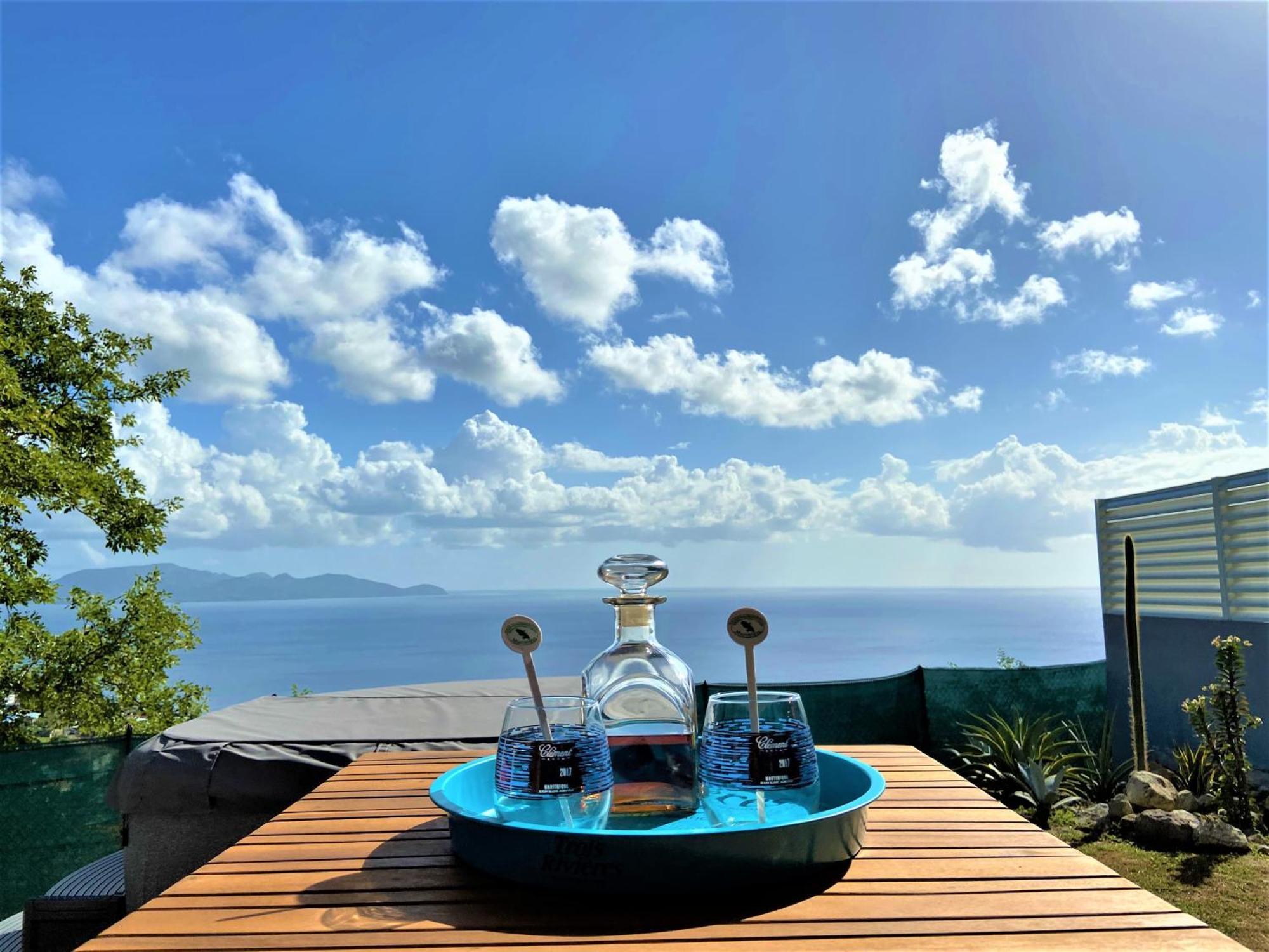 Bungalow Palbéa supérieur avec SPA et vue mer Schoelcher Exterior foto