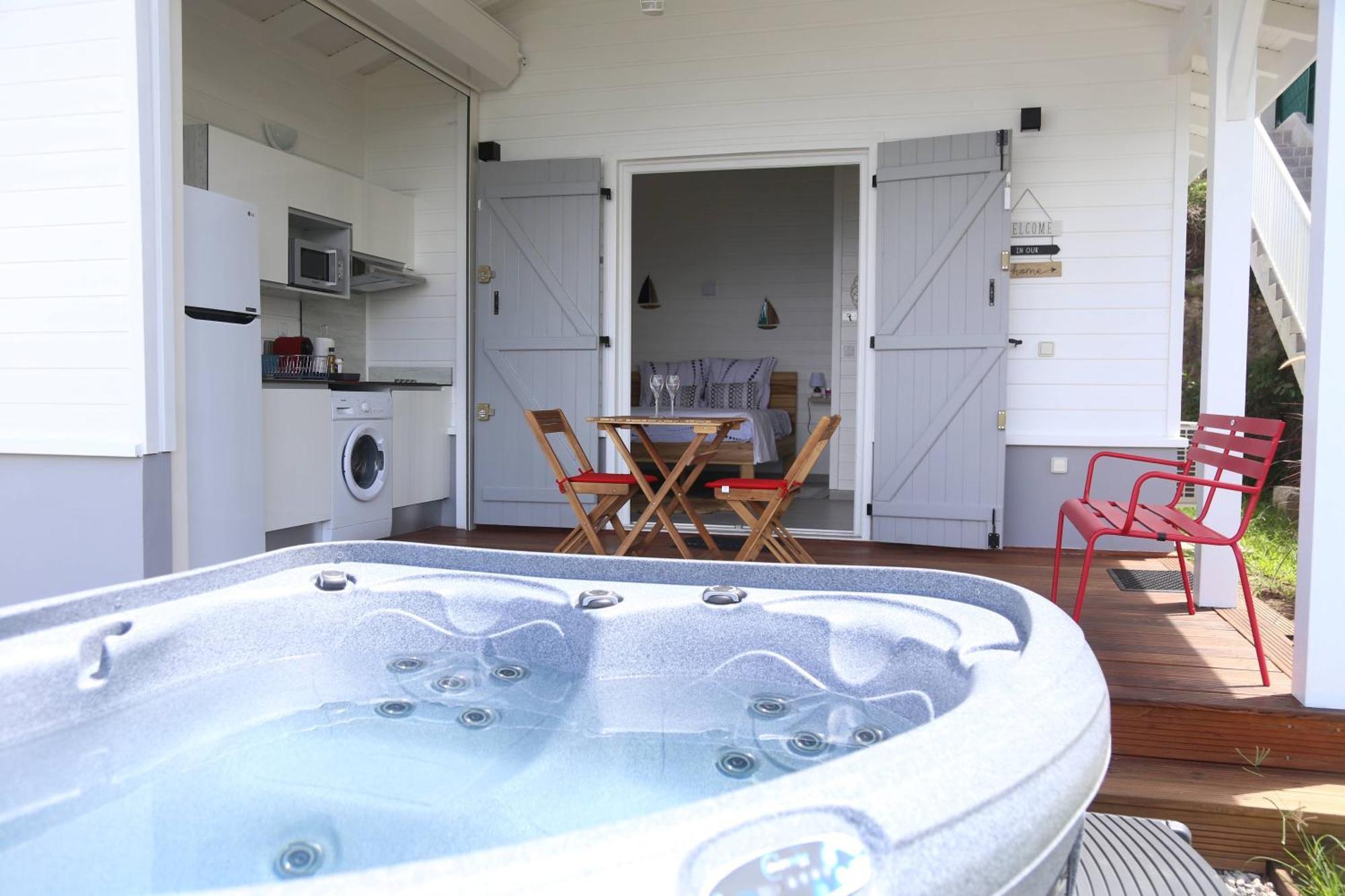 Bungalow Palbéa supérieur avec SPA et vue mer Schoelcher Exterior foto
